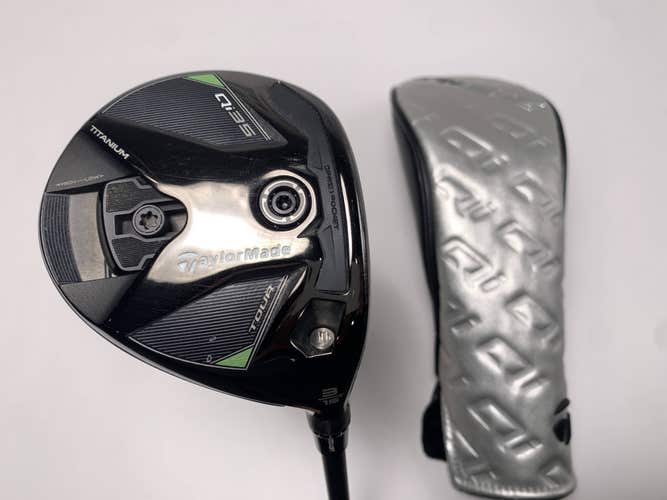 TaylorMade Qi35 Tour 3 Fairway Wood 15*  Kai'li 75s Stiff Graphite Mens RH HC