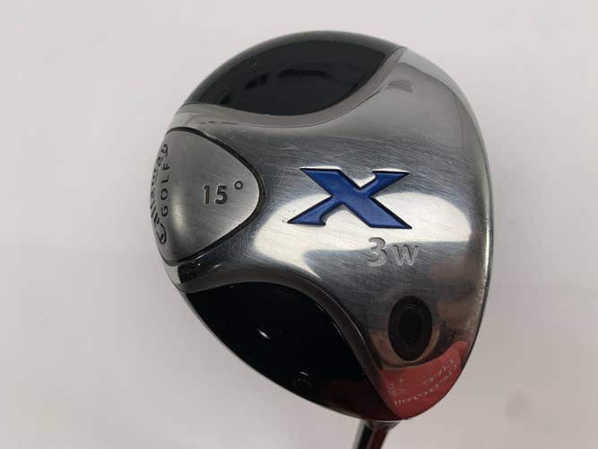 Callaway X 3 Fairway Wood 15* Fujikura 60g Regular Graphite Mens RH