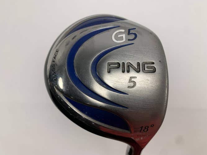 Ping G5 5 Fairway Wood 18* TFC 100 F Regular Graphite Mens RH