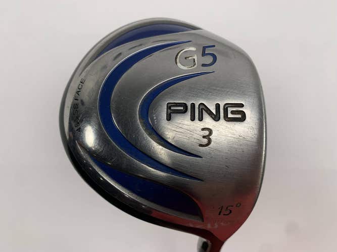 Ping G5 3 Fairway Wood 15* TFC 100F Regular Graphite Mens RH
