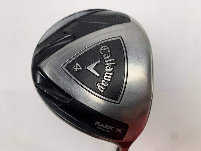 Callaway Razr X Black 4 Fairway Wood 17* Senior Graphite Mens RH Undersize Grip