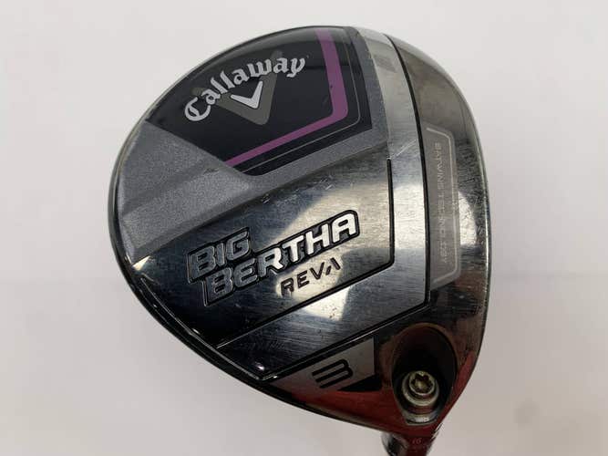 Callaway Big Bertha REVA 23 3 Fairway Wood 18* RCH 40W Ladies Graphite Womens RH