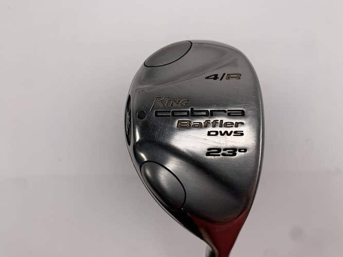 Cobra Baffler DWS 4 Hybrid 23* Aldila NV HL 65g Stiff Graphite Mens RH