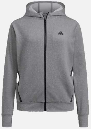 Adidas Women's Small Gray Full Zip Training Jacket (New)