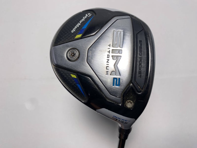 TaylorMade SIM2 Titanium Rocket 3 Fairway Wood 13.5* Tensei Blue Raw AV Stiff RH