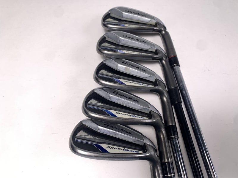 TaylorMade Speedblade Iron Set 6-PW SpeedBlade Regular Steel Mens RH