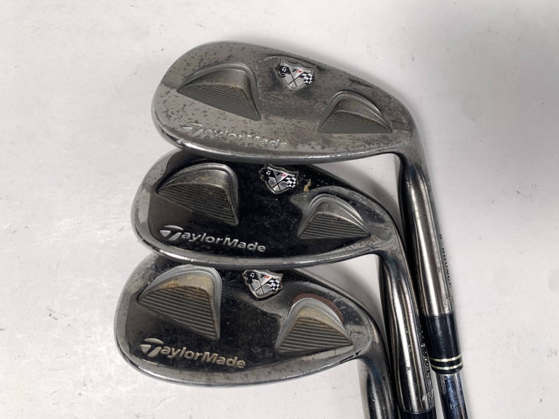 TaylorMade Rac TP MB Smoke Wedge Set 52* 8 | 56* 12 | 60* 6 Wedge Steel Mens RH