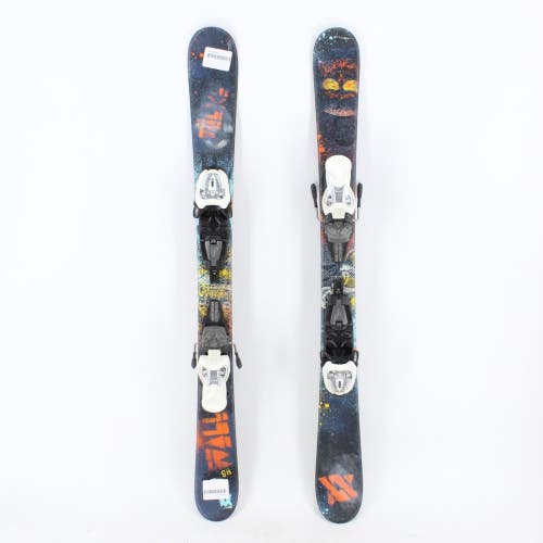 Volkl Wall Twin Tip Kids Skis with Bindings - 98 cm Used