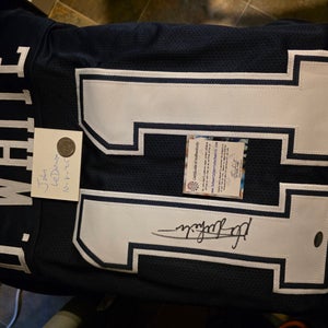 Danny White Autographed Cowboys Jersey