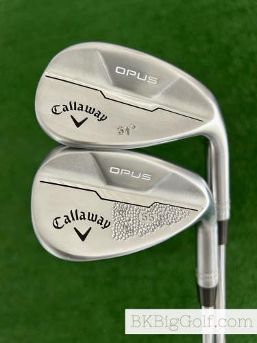 Callaway Opus Chrome 2 Wedge Set (51 & 55 Degrees)