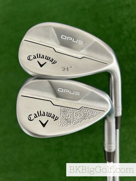 Callaway Opus Chrome 2 Wedge Set (51 & 55 Degrees)