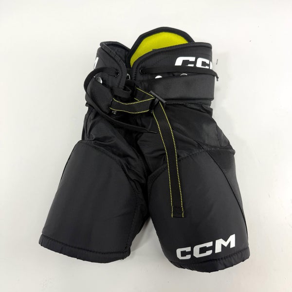 New Black CCM Tacks AS-V Pro Pants | Youth Medium