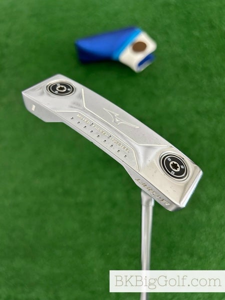 Mizuno M-Craft 1 Forged White Satin 34 Putter w Headcover