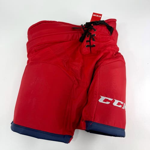New Red Springfield Falcons CCM HP35 Pants | Senior Large | 886832223981