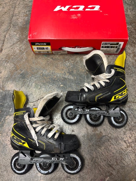 CCM Super Tacks 9350 Inline Skates Regular Width Size 12 (Used)