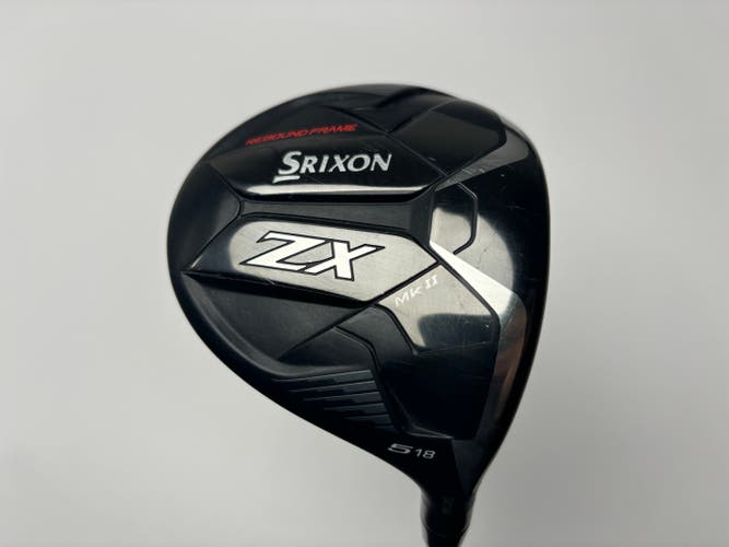 Srixon ZX MKII 5 Fairway Wood 18* Fujikura Ventus Blue 5R Velocore Regular RH