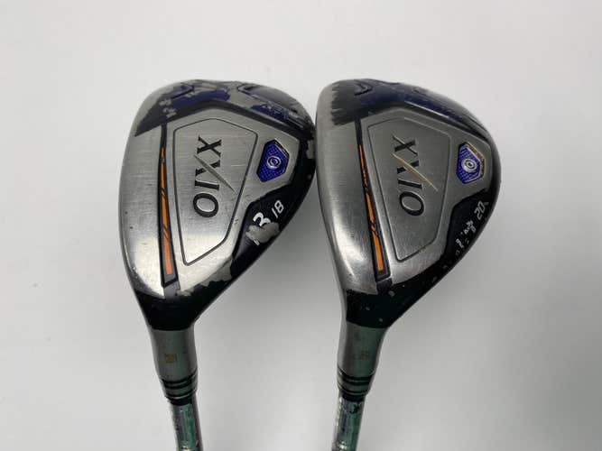 XXIO X 3 & 4 Hybrid Set 18* 20* MP1000 Flex 5333 51g Stiff Graphite Mens LH