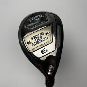 Callaway Great Big Bertha 23 6 Hybrid 26* UST Mamiya Helium 50 F1 Ladies RH