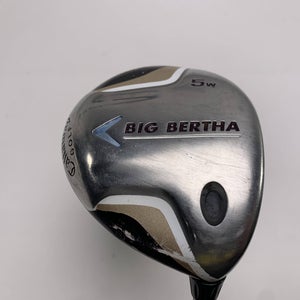 Callaway Big Bertha 2007 5 Fairway Wood 18* 55g Ladies Womens RH Midsize Grip