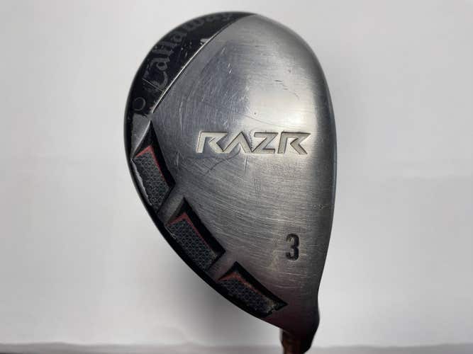 Callaway Razr X 3 Hybrid 21* 60g Stiff Graphite Mens RH