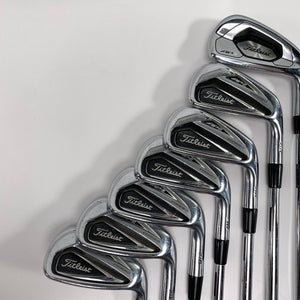 Titleist 716 AP2 Iron Set 4-PW Project X Precision Rifle 6.0 Stiff Steel Mens RH