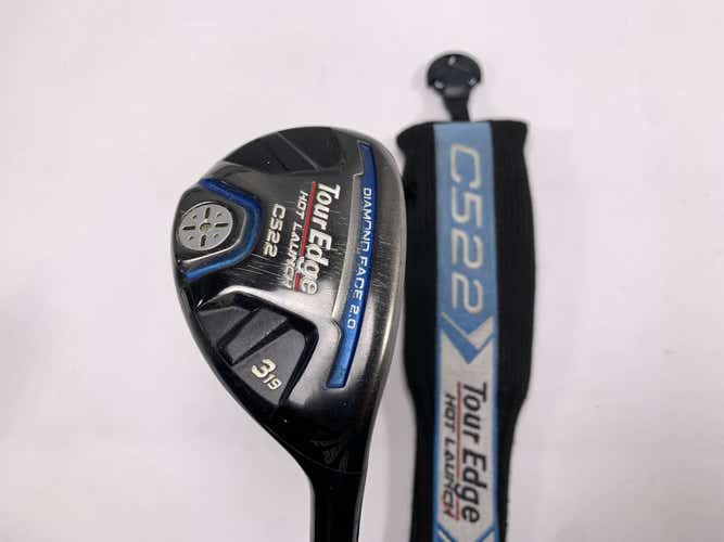 Tour Edge Hot Launch C522 3 Hybrid 19*  Fubuki HL Series 55g Regular Mens RH HC