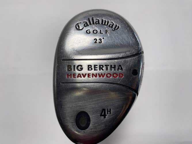 Callaway Big Bertha Heavenwood 4 Hybrid 23* RCH 75w Regular Graphite Mens LH