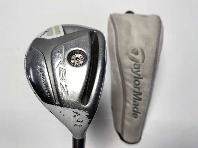 TaylorMade RocketBallz Stage 2 Womens 4 Hybrid 22* RocketFuel Plus 45g RH HC