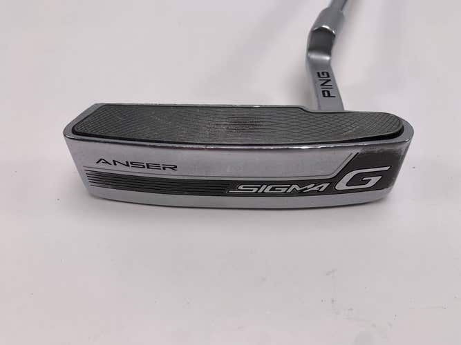 Ping Sigma G Anser Putter 35" SuperStroke Pistol GT 2.0 Black Dot Mens RH
