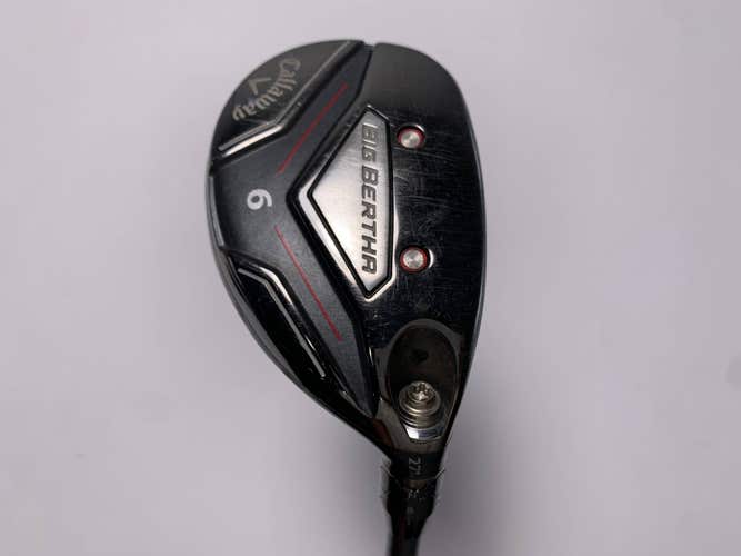 Callaway Big Bertha 2019 6 Hybrid 27* Accra 40i Ladies Graphite Womens RH