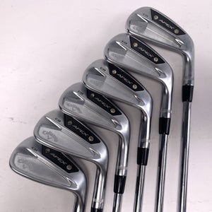 Callaway Apex CB 24 Iron Set 5-PW Dynamic Gold Mid S300 Stiff RH -1/2''