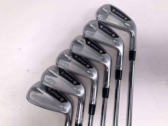 Callaway Apex CB 24 Iron Set 5-PW Dynamic Gold Mid S300 Stiff RH -1/2''