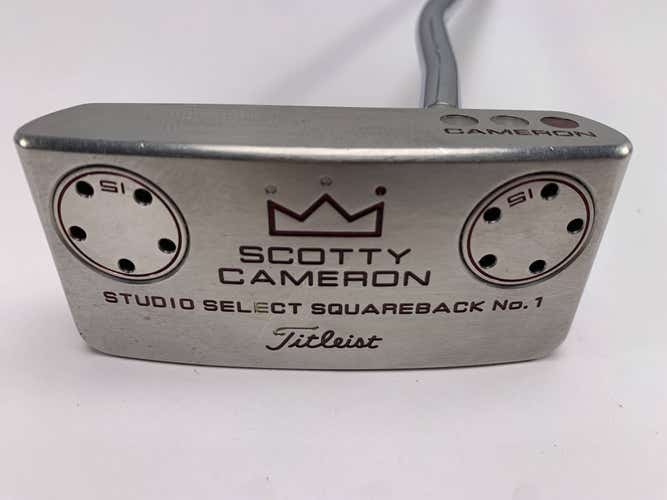 Scotty Cameron Studio Select Squareback 1 Putter 34.5" SuperStroke1.0 RH