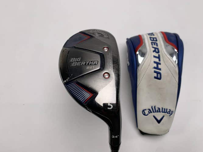 Callaway Big Bertha B21 5 Hybrid 24* RCH 65 65g Senior Graphite Mens RH HC
