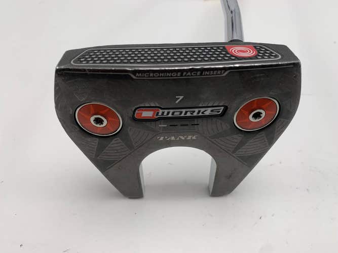 Odyssey O-Works Black 7 Tank Putter 35" SuperStroke Tour 2.0 Mens RH