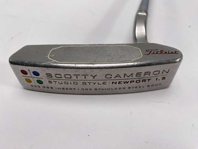 Scotty Cameron Studio Style Newport 1.5 Putter 35" Mens RH