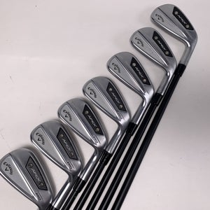 Callaway Apex Pro 24 Iron Set 4-PW KBS Tour Graphite Iron TGi 100g XStiff RH