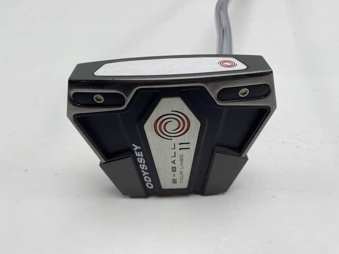 Odyssey 2-Ball Eleven Tour Lined Putter 34" SuperStroke Tour 5.0 Mens RH