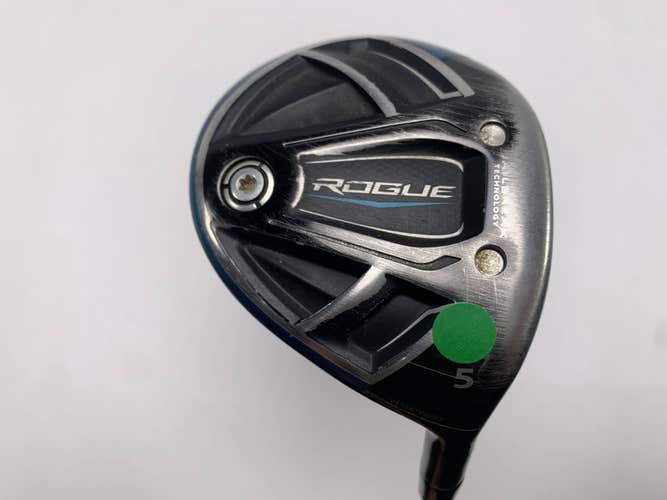 Callaway Rogue 5 Fairway Wood 18* Aldila Quaranta 40g Senior RH Dent