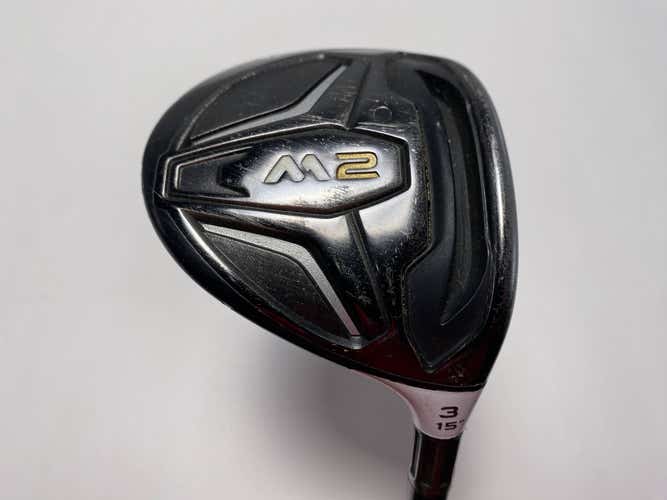 TaylorMade M2 3 Fairway Wood 15* Hand Crafted EvenFlow 6.5 75g Extra Stiff RH