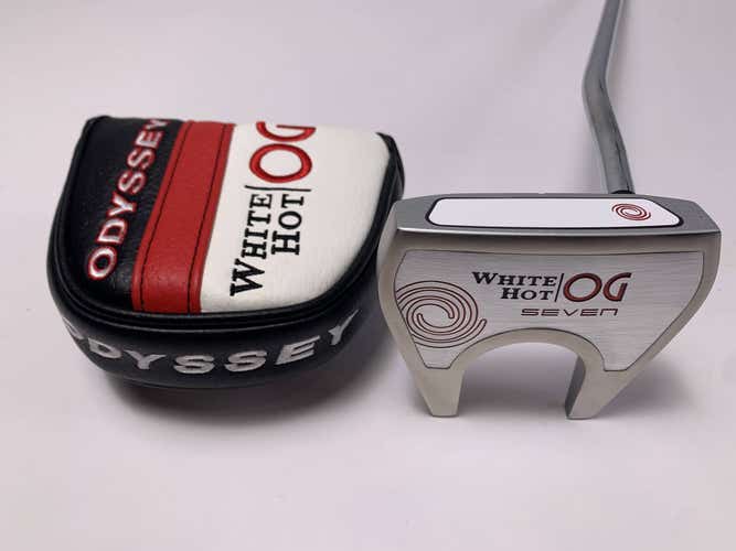 Odyssey White Hot OG Seven Putter 33" Mens RH HC NEW