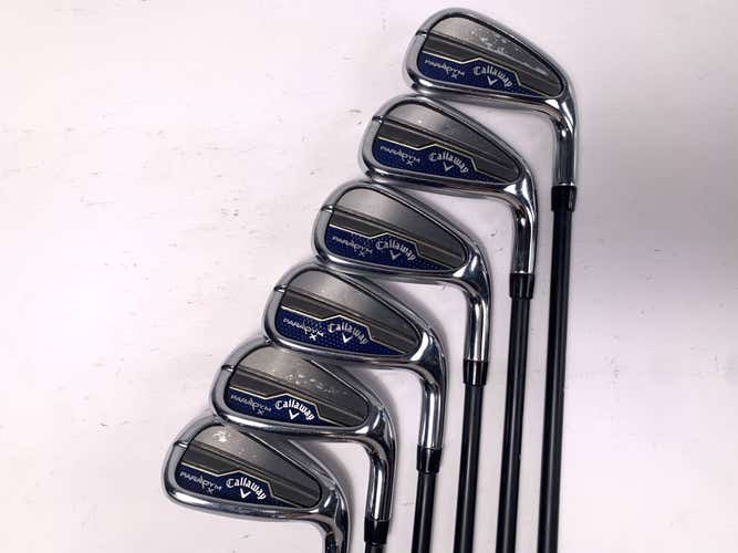 Callaway Paradym X Iron Set 6-PW+GW Fujikura Axiom R2 Velocore 75g Senior RH