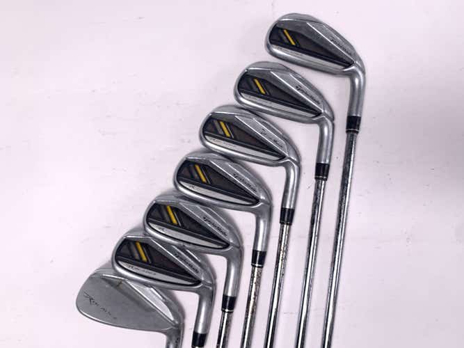 TaylorMade RocketBladez Iron Set 5-PW+GW KBS 90g Regular Steel Mens RH