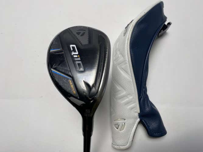 TaylorMade Qi10 5 Hybrid 25* Fujikura Ventus Blue TR HB 5A Senior RH HC