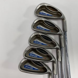 Ping G2 Iron Set 6-PW Red Dot 1* Flat TFC 100 Regular Steel Mens RH