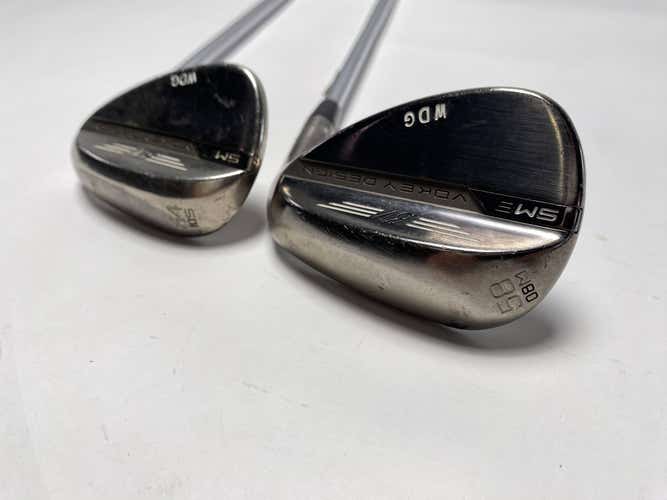 Titleist Vokey SM8 Tour Chrome Wedge Set 54* 10 | 58* 8 TT XP 95 Stiff Mens RH