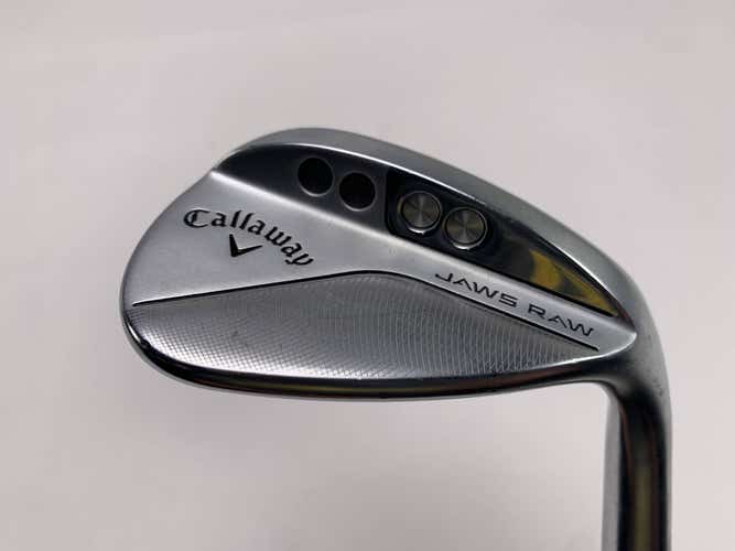 Callaway Jaws Raw Full Toe Chrome Lob Wedge LW 60* 10 True Temper DG Mens RH