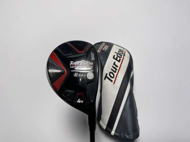 Tour Edge Hot Launch E523 4 Hybrid 22* UST Mamiya Hot Launch 55g Mens RH HC