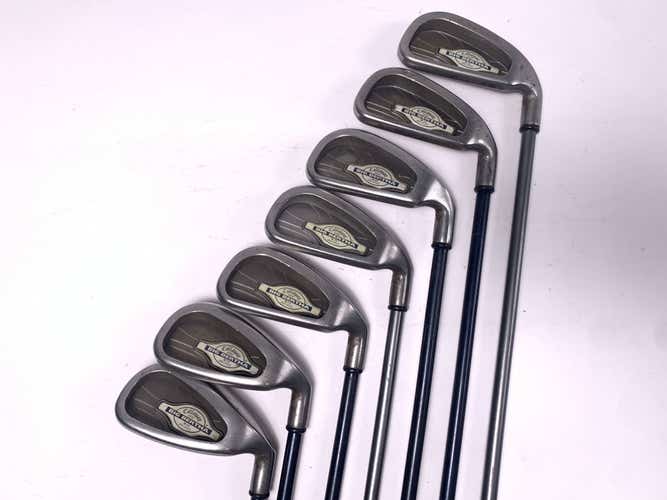 Callaway X-12 Iron Set 3-9 RCH 99 Regular Graphite Mens RH