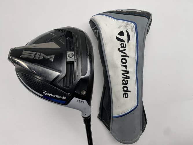 TaylorMade SIM Driver 9* UST Mamiya LinQ Fiber 6F4 Stiff Graphite Mens RH HC